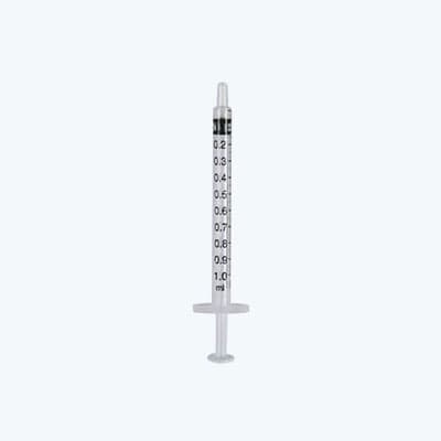 1 ml marked dropper