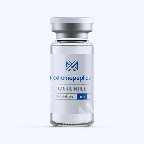 Cagrilintide in a labeled transparent vial
